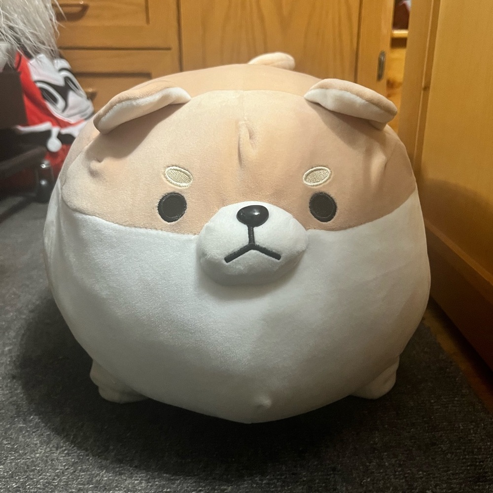 Auspicious Shiba Inu Stuffed Animal Plush - 15.7'' Cute Dog Pillow